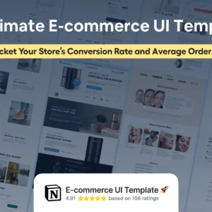 The Ultimate E-commerce UI Template