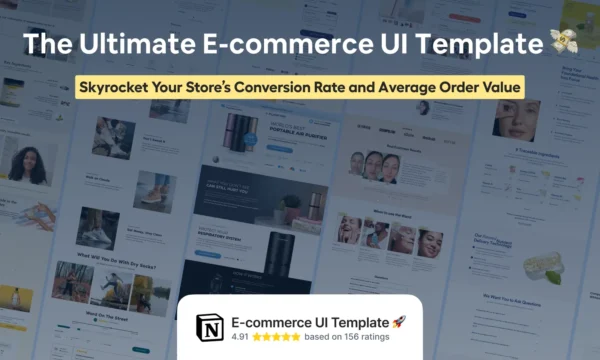 The Ultimate E-commerce UI Template